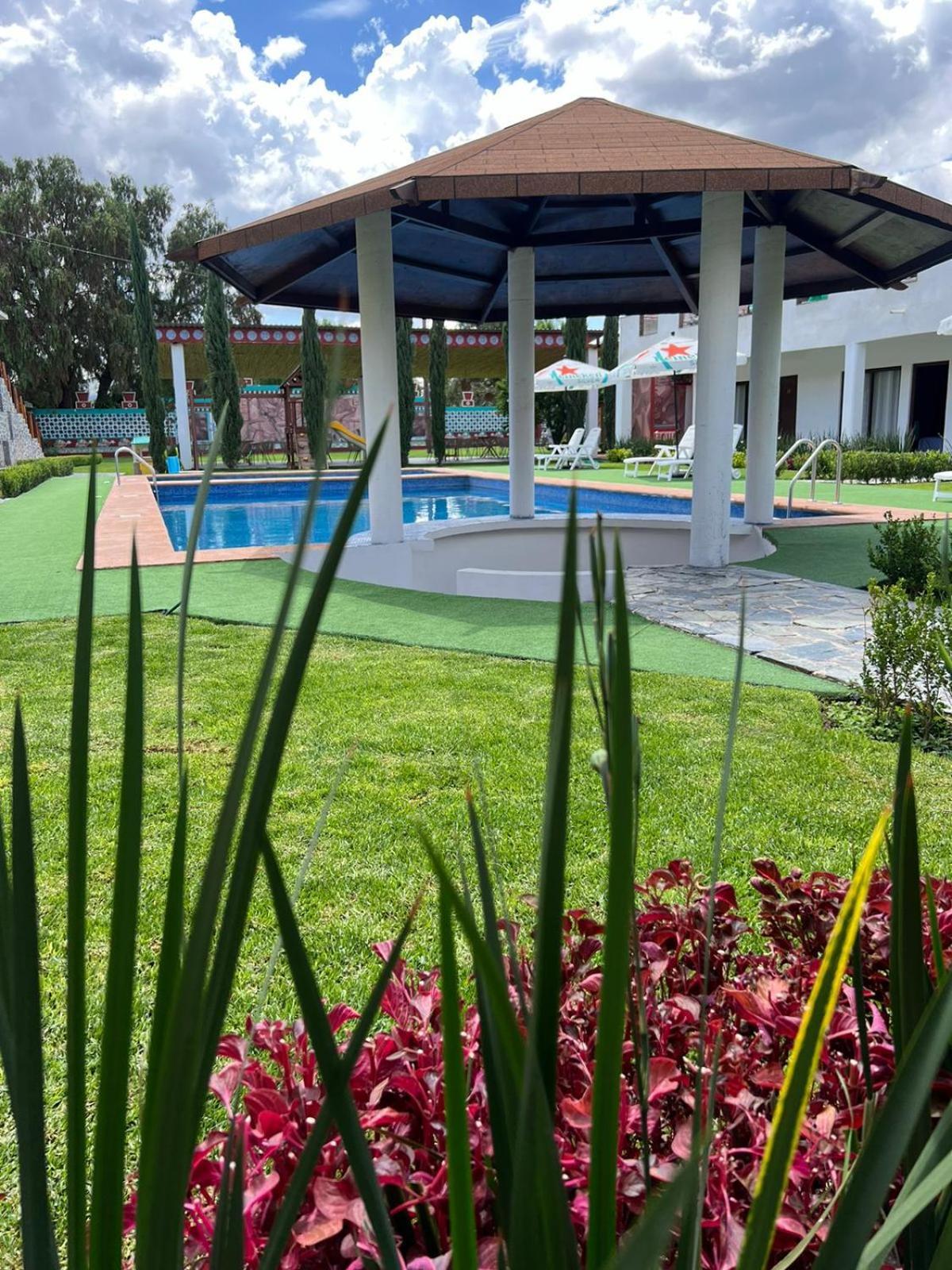 Hotel El Jaguar San Martín de las Pirámides Kültér fotó