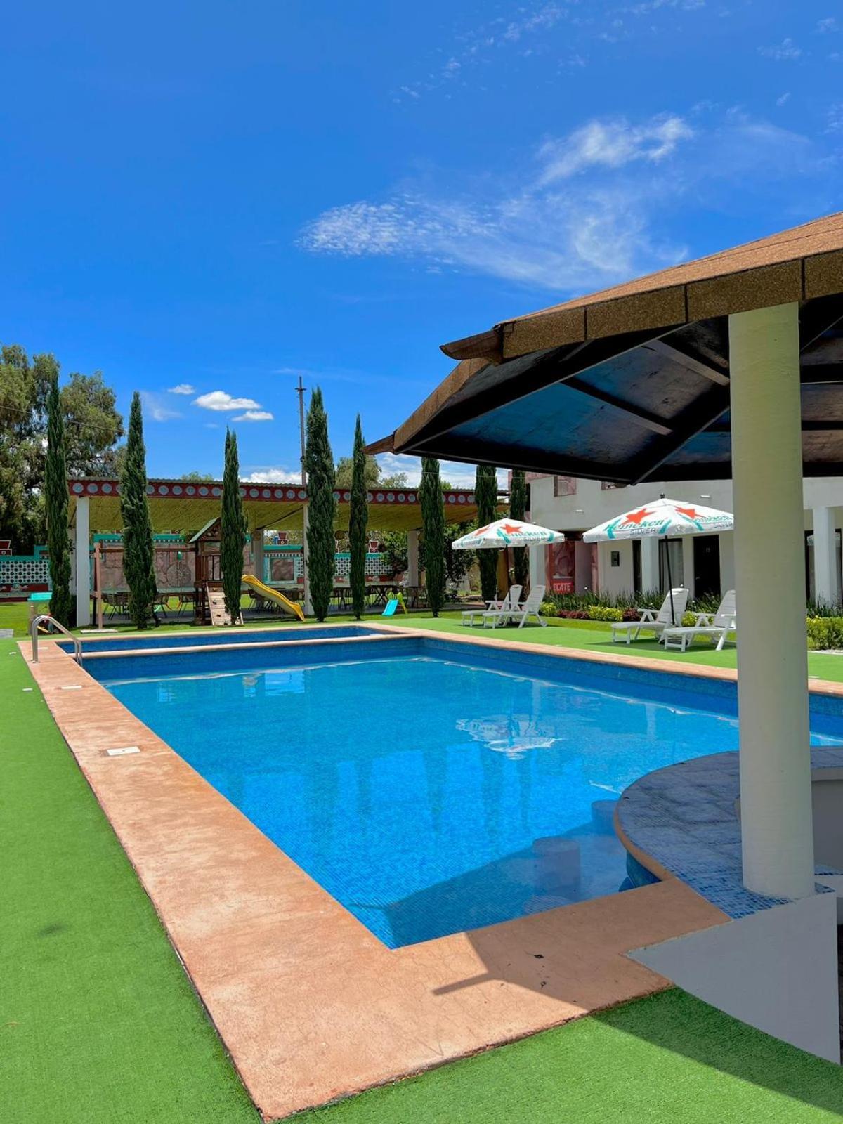 Hotel El Jaguar San Martín de las Pirámides Kültér fotó