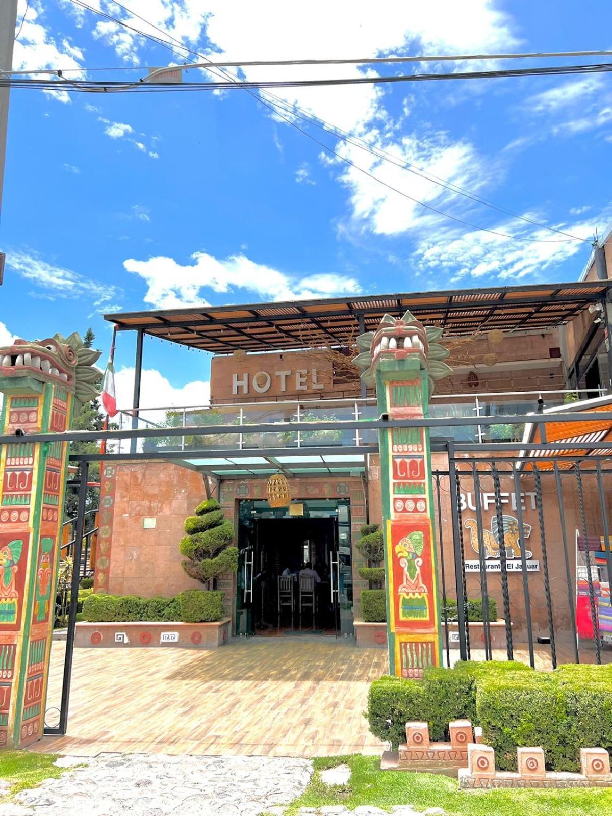 Hotel El Jaguar San Martín de las Pirámides Kültér fotó