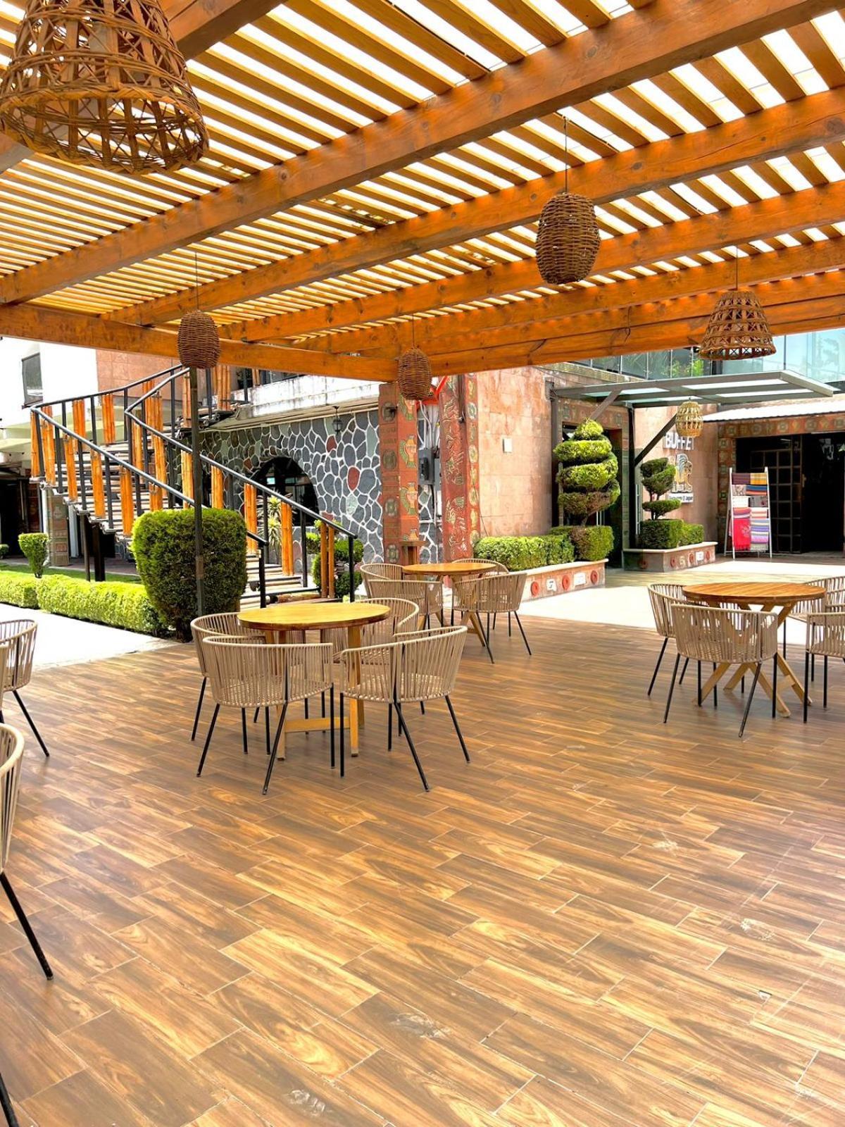 Hotel El Jaguar San Martín de las Pirámides Kültér fotó